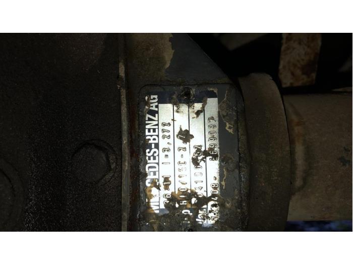 Mercedes Sprinter 3t 312D 4x4 Sloopvoertuig (1998, Geel)