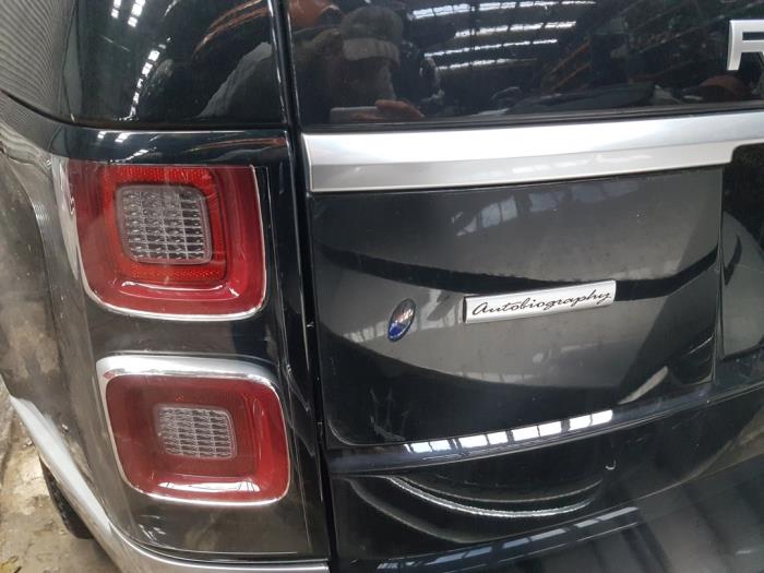 Landrover Range Rover L405 Sloopvoertuig (2018, Zwart)