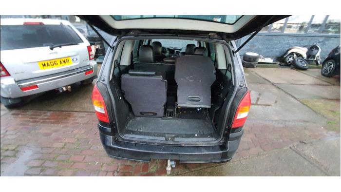 Opel Zafira 2.0 16V Turbo OPC Sloopvoertuig (2002, Blauw)