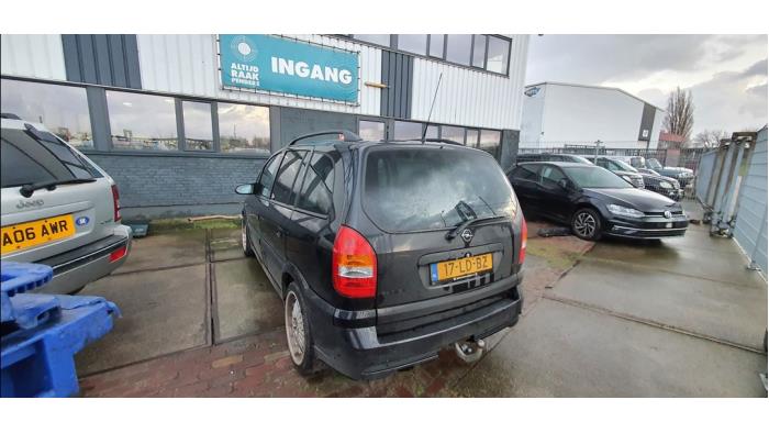 Opel Zafira 2.0 16V Turbo OPC Sloopvoertuig (2002, Blauw)