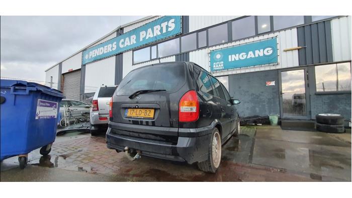 Opel Zafira 2.0 16V Turbo OPC Sloopvoertuig (2002, Blauw)