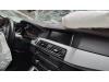 BMW 5 serie Touring 520d 16V Schadevoertuig (2014, Grijs)