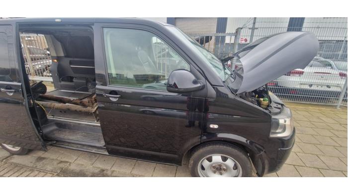 Volkswagen Multivan T5 2.0 BiTDI DRF Sloopvoertuig (2012, Zwart)