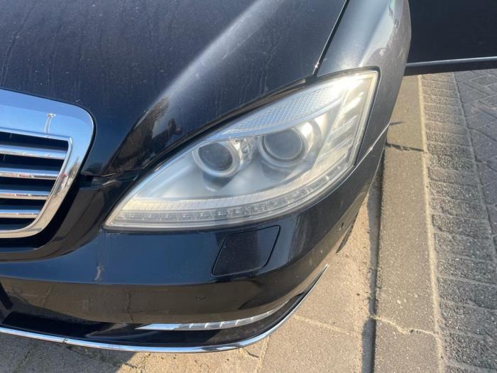 Mercedes S 3.5 S-400 24V BlueHybrid Sloopvoertuig (2010, Zwart, Antraciet)