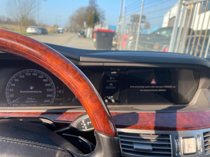 Mercedes S 3.5 S-400 24V BlueHybrid Sloopvoertuig (2010, Zwart, Antraciet)