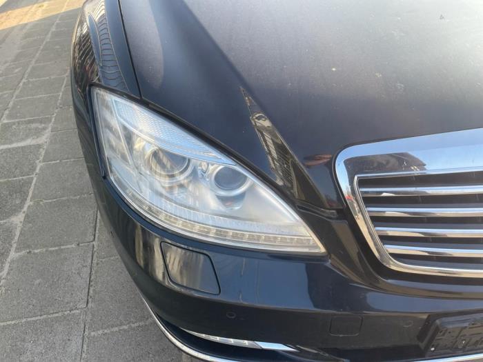 Mercedes S 3.5 S-400 24V BlueHybrid Sloopvoertuig (2010, Zwart, Antraciet)