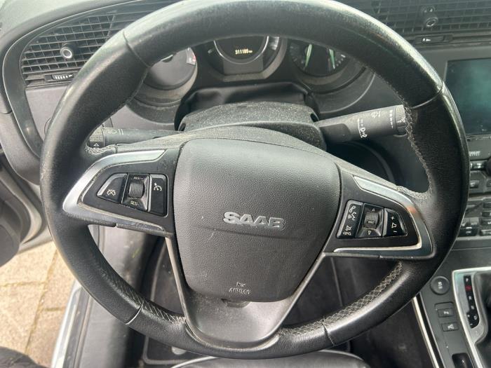 Saab 9-5 2.0 T XWD Biopower 16V Sloopvoertuig (2011, Zilvergrijs)