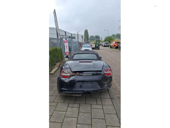 Porsche Boxster 2.7 24V Sloopvoertuig (2016, Zwart)