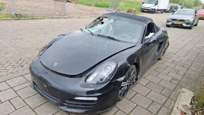 Porsche Boxster 2.7 24V Sloopvoertuig (2016, Zwart)