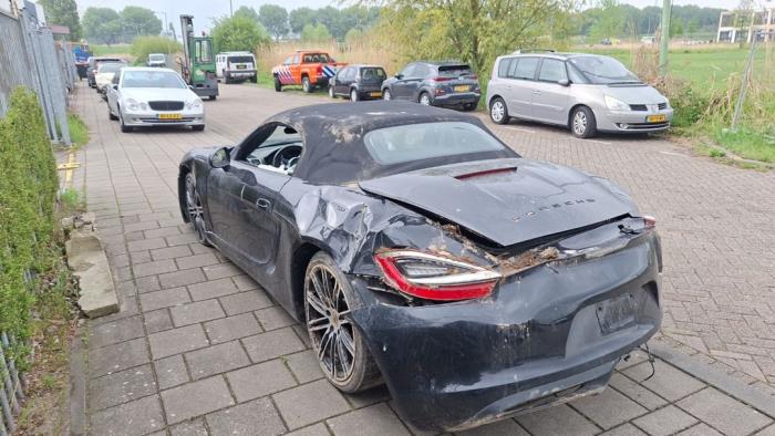Porsche Boxster 2.7 24V Sloopvoertuig (2016, Zwart)