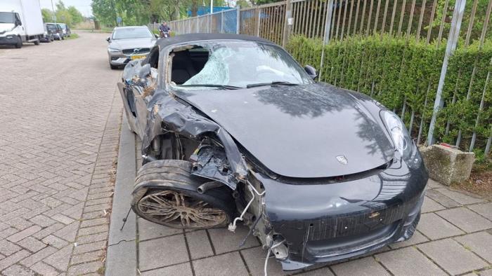 Porsche Boxster 2.7 24V Sloopvoertuig (2016, Zwart)