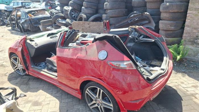 Honda Civic 2.0i Type R VTEC 16V Sloopvoertuig (2009, Rood)