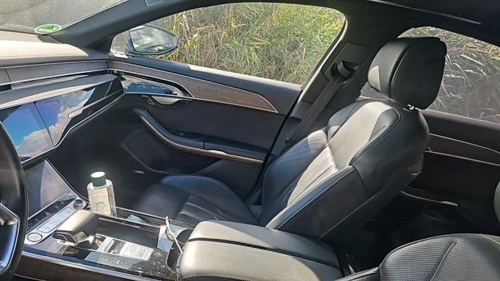 Audi A8 3.0 V6 24V 55 TFSI Mild Hybrid Quattro Sloopvoertuig (2021, Grijs)