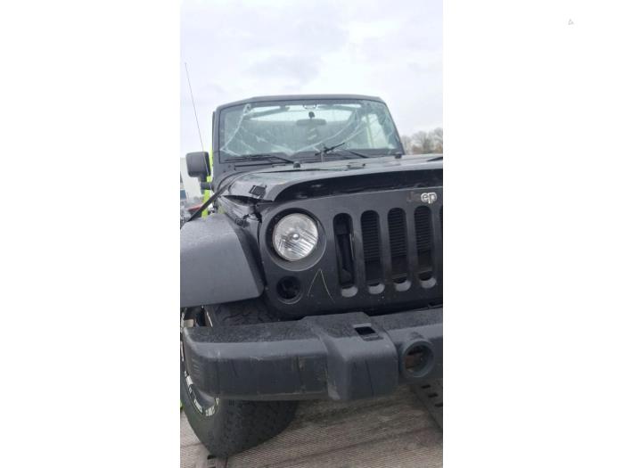 Jeep Wrangler 3.6 V6 24V Sloopvoertuig (2016, Zwart)