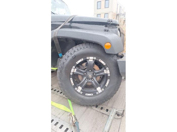 Jeep Wrangler 3.6 V6 24V Sloopvoertuig (2016, Zwart)