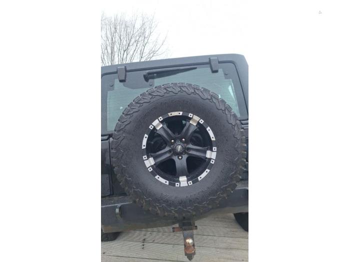 Jeep Wrangler 3.6 V6 24V Sloopvoertuig (2016, Zwart)