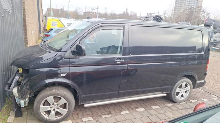 Volkswagen Transporter T5 2.5 TDi Sloopvoertuig (2008, Zwart)