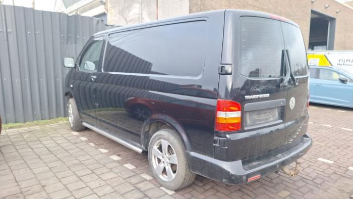 Volkswagen Transporter T5 2.5 TDi Sloopvoertuig (2008, Zwart)