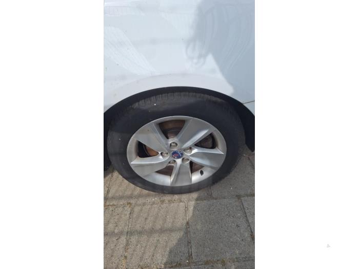 Saab 9-5 2.0 TiD 16V Sloopvoertuig (2011, Wit)