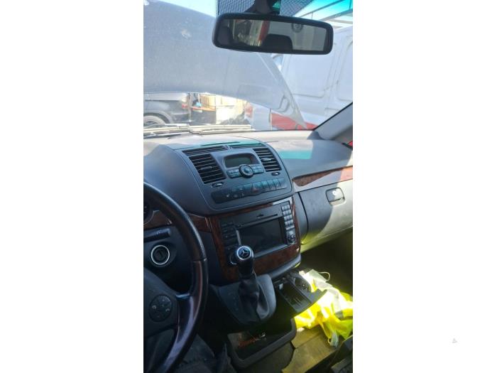 Mercedes Vito 3.0 122 CDI V6 24V Sloopvoertuig (2012, Zwart)