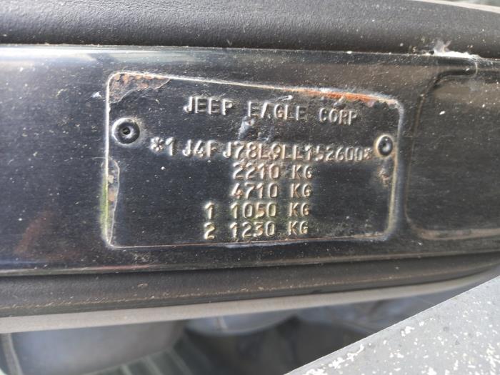 Jeep Cherokee 4.0 i Sloopvoertuig (1990, Zwart)