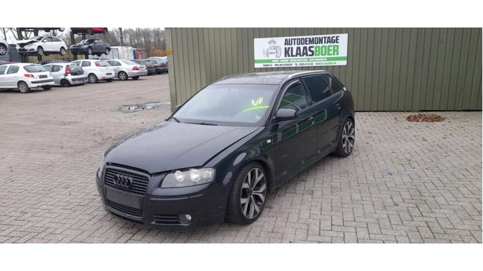 Audi A3 Sportback 2.0 TFSI 16V Sloopvoertuig (2005, Zwart)