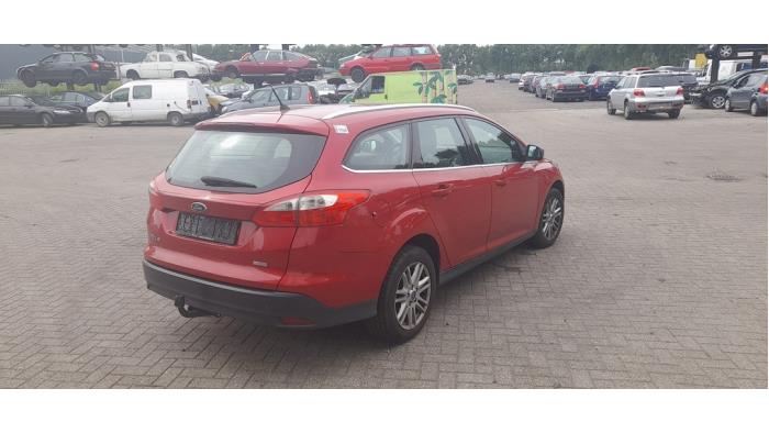 Ford Focus 3 Wagon 1.0 Ti-VCT EcoBoost 12V 125 Sloopvoertuig (2013, Rood)