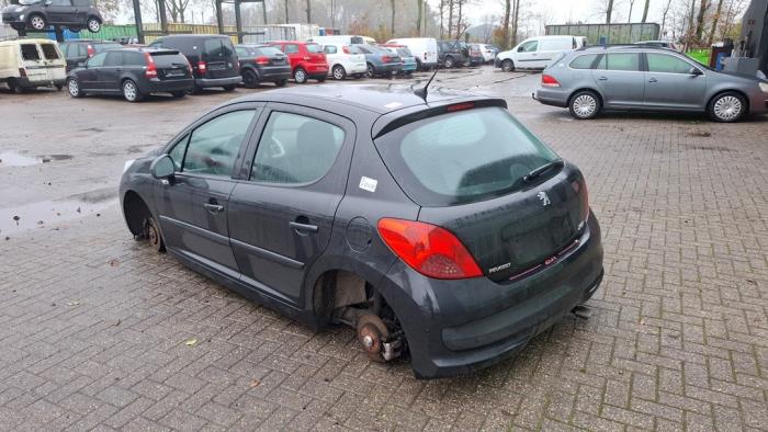 Peugeot 207/207+ 1.6 16V VTi Sloopvoertuig (2007, Zwart)