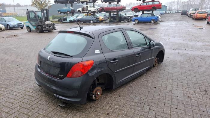 Peugeot 207/207+ 1.6 16V VTi Sloopvoertuig (2007, Zwart)