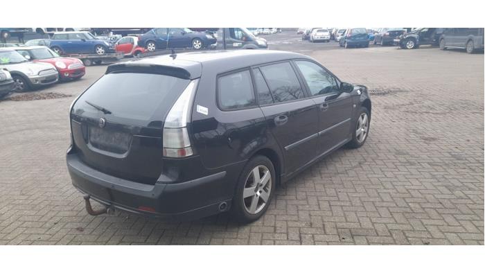 Saab 9-3 Sport Estate 1.8i 16V Sloopvoertuig (2007, Zwart)