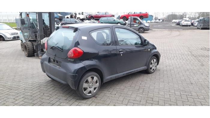 Toyota Aygo 1.0 12V VVT-i Sloopvoertuig (2008, Zwart)