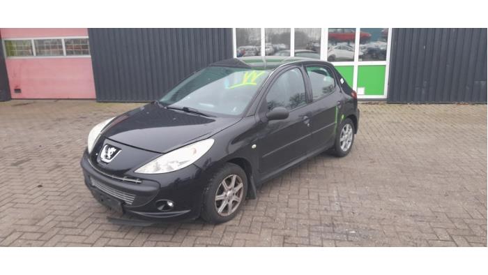 Peugeot 206+ 1.4 XS Sloopvoertuig (2010, Zwart)