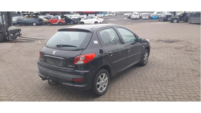 Peugeot 206+ 1.4 XS Sloopvoertuig (2010, Zwart)