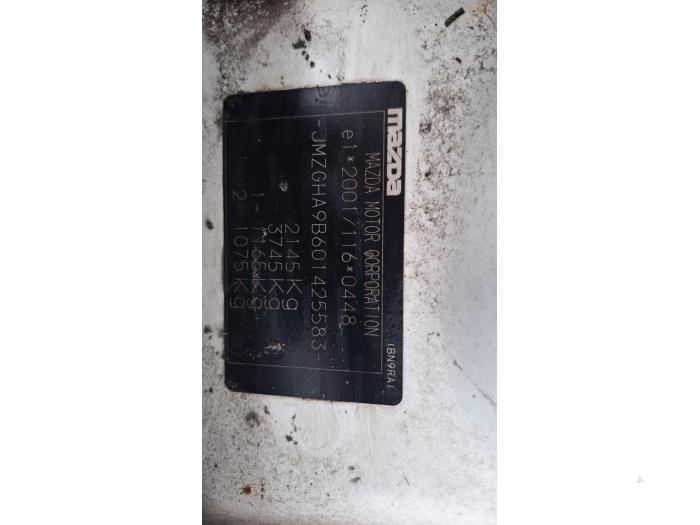 Mazda 6 SportBreak 2.2 CDVi 16V 163 Sloopvoertuig (2011, Wit)