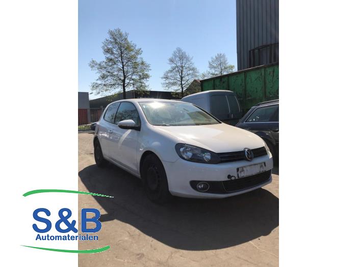 Volkswagen Golf VI 1.4 TSI 160 16V Sloopvoertuig (2010, Wit)