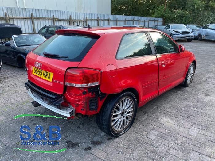 Audi A3 2.0 TDI 16V Sloopvoertuig (2009, Rood)
