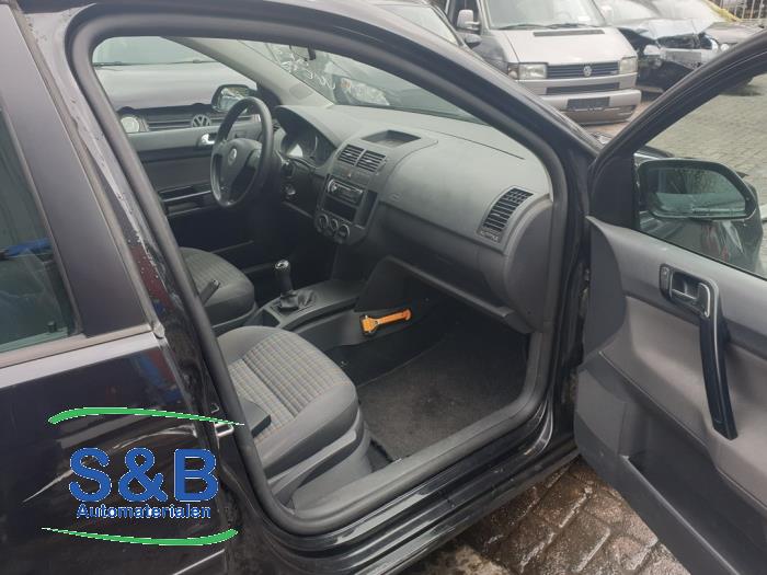 Volkswagen Polo IV 1.4 TDI 70 Sloopvoertuig (2007, Zwart)