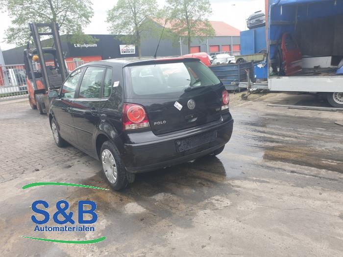 Volkswagen Polo IV 1.4 TDI 70 Sloopvoertuig (2007, Zwart)