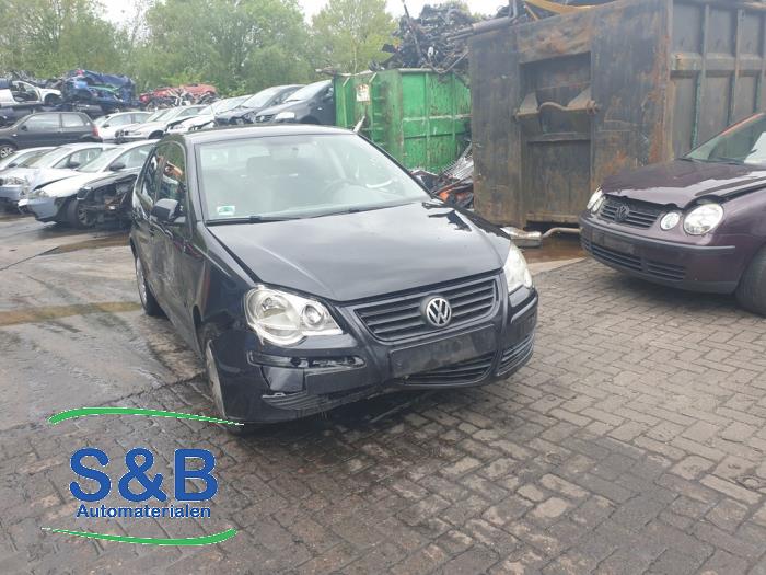 Volkswagen Polo IV 1.4 TDI 70 Sloopvoertuig (2007, Zwart)
