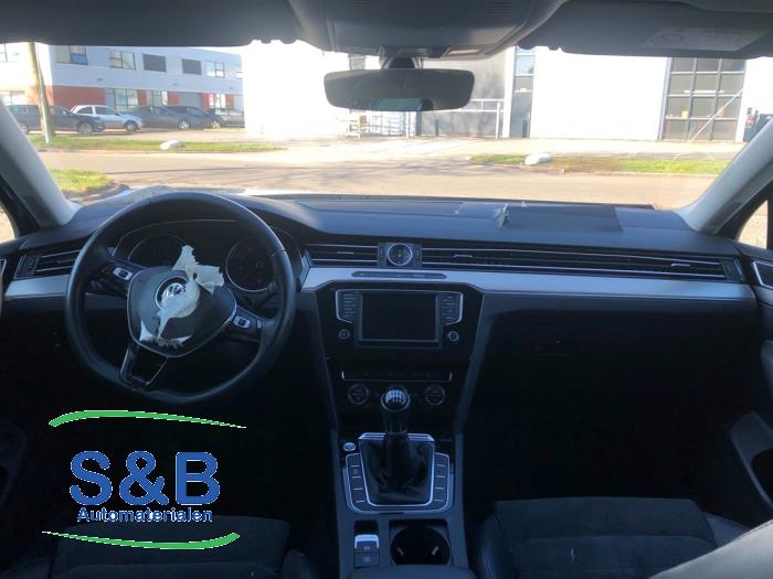 Volkswagen Passat Variant 1.6 TDI 16V Sloopvoertuig (2015, Blauw)