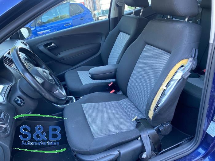 Volkswagen Polo V 1.2 TDI 12V BlueMotion Sloopvoertuig (2010, Blauw)