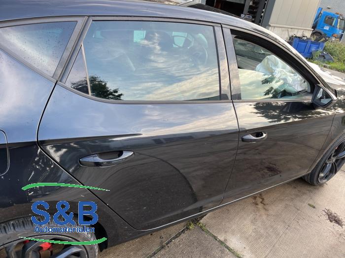 Seat Leon 2.0 TDI Ecomotive 16V Sloopvoertuig (2013, Zwart)