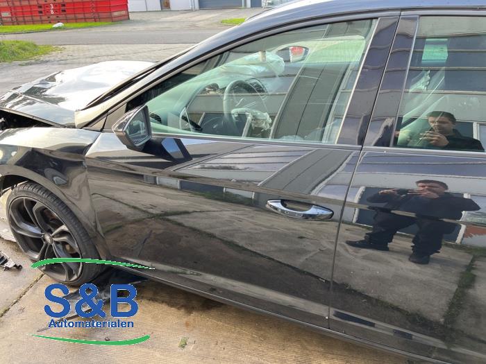 Seat Leon 2.0 TDI Ecomotive 16V Sloopvoertuig (2013, Zwart)