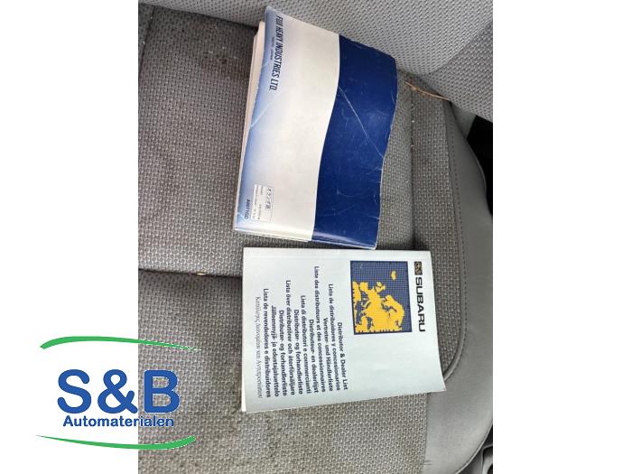 Subaru Forester 2.0 16V X Sloopvoertuig (2002, Rood, Grijs)