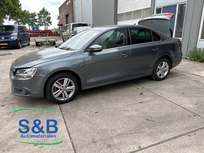 Volkswagen Jetta IV 1.4 TSI Hybrid 16V Sloopvoertuig (2013, Grijs)