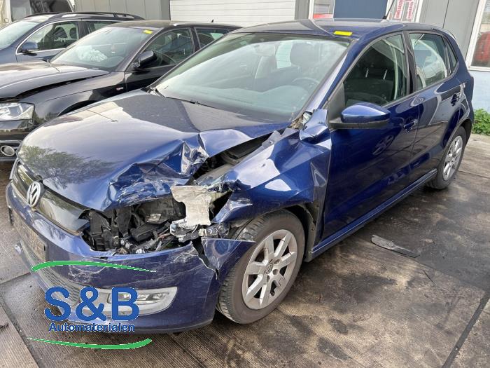 Volkswagen Polo V 1.2 TDI 12V BlueMotion Sloopvoertuig (2010, Blauw)