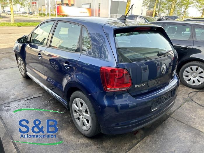 Volkswagen Polo V 1.2 TDI 12V BlueMotion Sloopvoertuig (2010, Blauw)