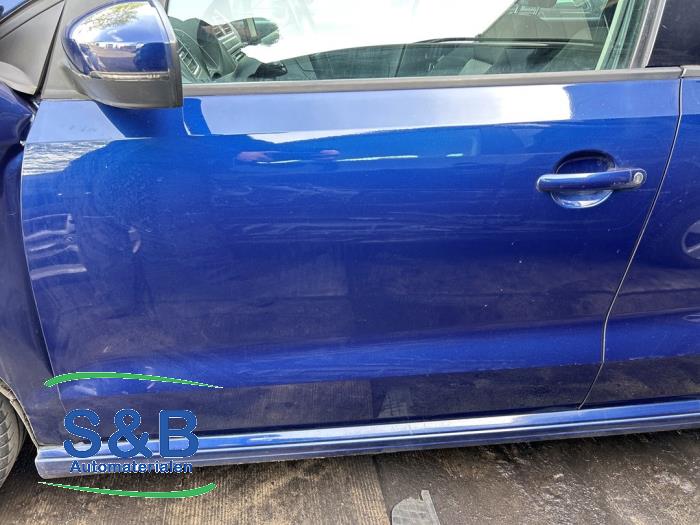 Volkswagen Polo V 1.2 TDI 12V BlueMotion Sloopvoertuig (2010, Blauw)