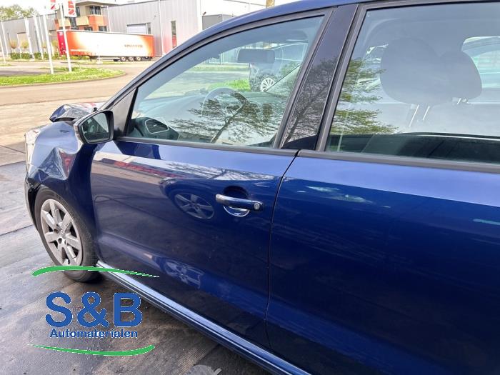 Volkswagen Polo V 1.2 TDI 12V BlueMotion Sloopvoertuig (2010, Blauw)