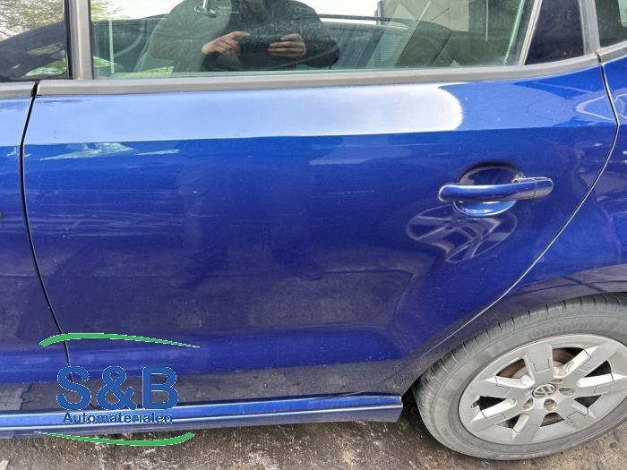 Volkswagen Polo V 1.2 TDI 12V BlueMotion Sloopvoertuig (2010, Blauw)